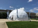 Luxury Windproof 1000 People Geo Dome Tent Wedding Party Tent With Steel Tubes
