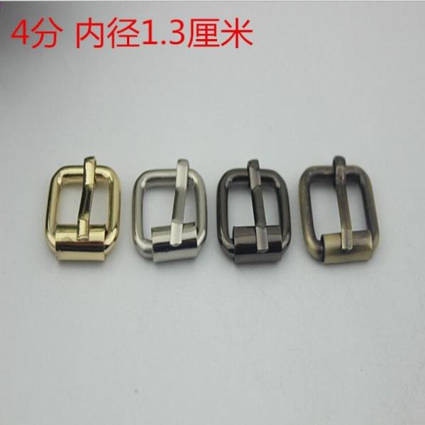 Manufacturer hot sell custom painting gold 13 mm iron metal hanging pin buckle