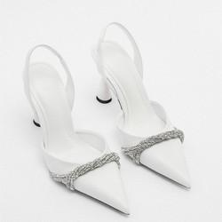 Wholesale Waterproof PU Sole Womens Footwears Sandals Style For Casual Occasion from china suppliers