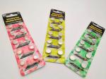 AG10 LR1130 75mAh 1.5V Alkaline Button Cell Battery Mercury Free