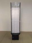 Black Wood Base Metal Hook Eyewear Store Sunglass Display Stand