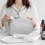 Polyester Waterproof Magic PVC Cosmetic Bag For Ladies