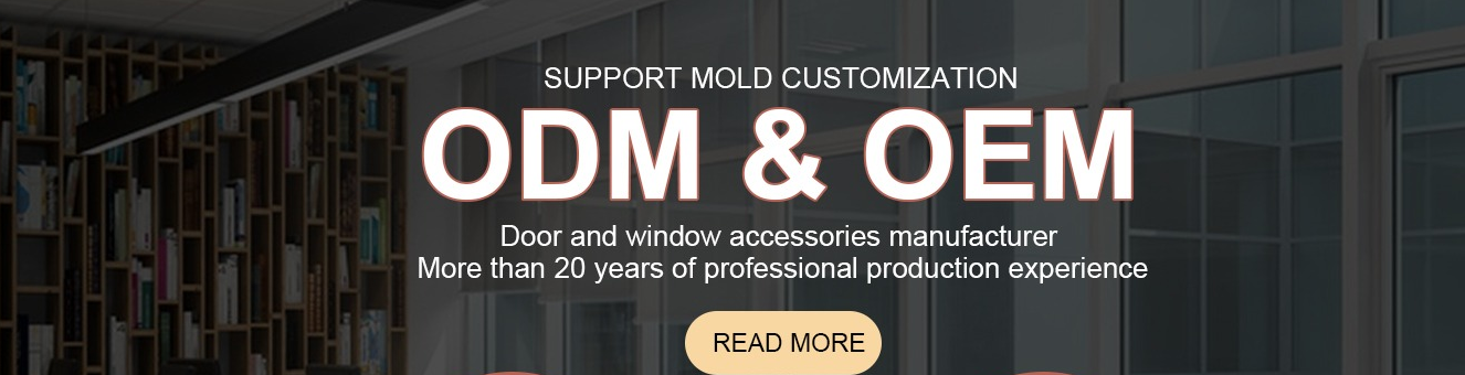 Hotel Villa Apartment Office Building 7 Shape Casement Sliding Window Handle Upvc Handle