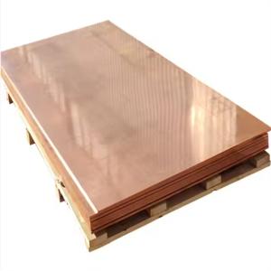 Wholesale High Strength Cold Rolled Copper Sheet 0.1mm-200mm HRB 50-85 For Industrial Connectors from china suppliers
