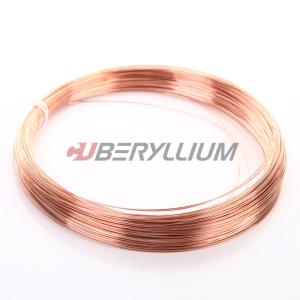 Wholesale Alloy M25-H Beryllium Copper UNS C17300 C17200 Wires 0.6x1000mm Free Cutting from china suppliers