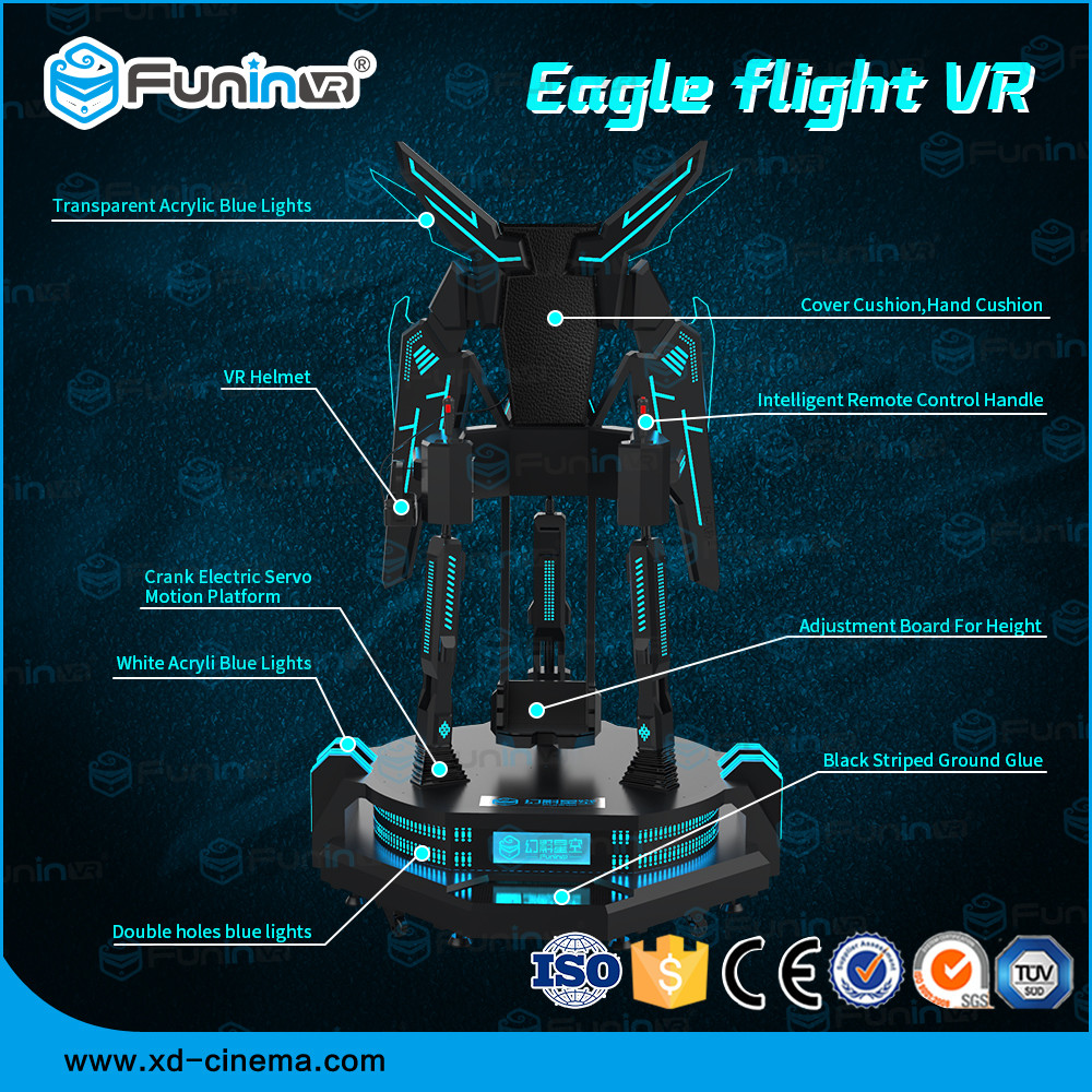 7D Shooting Interactive VR Flight Simulator Single Player High Definition 3D Game