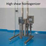 Stainless Steel 304 Cosmetic Emulsifier Mixer , CE Lotion Mixing Equipment