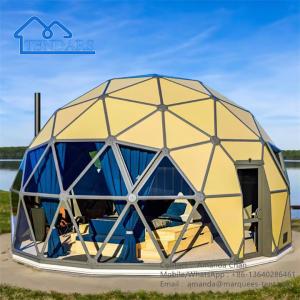 Wholesale Water Resistant Geodesic Hotel Dome Tents Luxury Glamping Dome Tent Outdoor from china suppliers