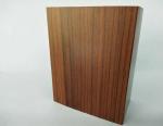 Sliding Wardrobe Door Wood Finish Aluminium Profiles , Aluminum Extrusion
