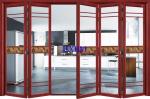 Luxury Villas Wood Aluminium French Doors , 120mm Depth External Aluminium Doors
