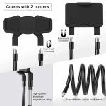 118cm Aluminum Phone Holder Bed Gooseneck Mount 360 Degree Rotating