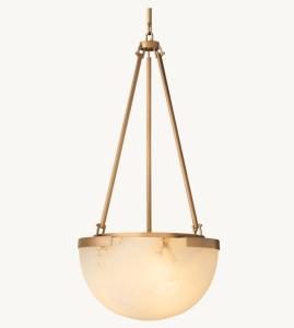 Wholesale 31&quot;H Alabaster Pendant Light 100V - 277V Pendant Light For Island from china suppliers