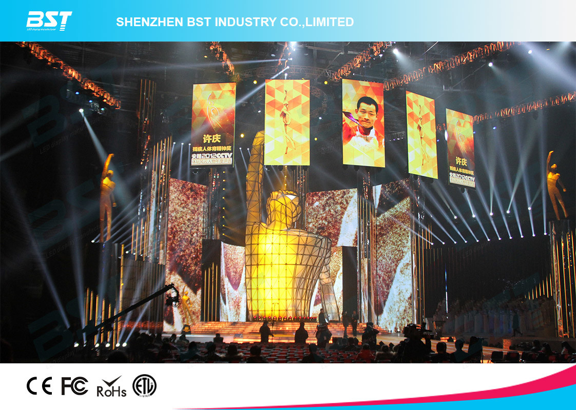 1500Nits Brightness P3.91mm SMD2121 Lamp Led Rental Video Display For Music show