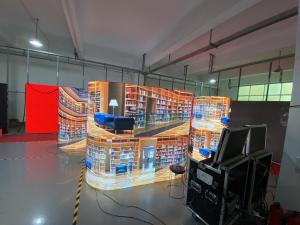 Wholesale IP43 Indoor LED Display Screen Curved Video Wall 1920hz For Store from china suppliers