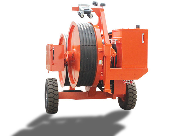 Orange Tension Stringing Equipment Hydraulic Tensioner Deutz Air Cooled