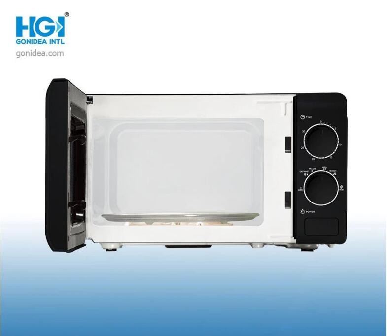 ABS Panel Stainless Steel Knob Electric Microwave Oven 20L