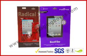 China Colorful Printed Card Board Packaging With Fashion Custom Paper Envelope , Ipad Premium Protection Bag on sale