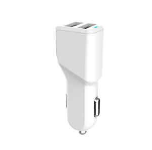 Wholesale White KOSUN 5V2.4A Dual Port Vehicle Charger Samsung from china suppliers