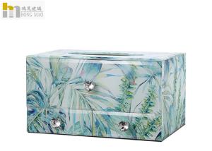 Wholesale Modern Simple Glass Tissue Box Cover For Living Room Decoration High Hardness from china suppliers