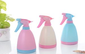 Wholesale 500ml Candy Colored Household Flower Watering Can Pressure Sprayer Bottle from china suppliers
