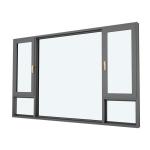 Level 6 Water Tightness Modern House Design Soundproof Aluminum Alloy Casement