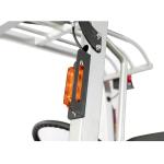Counterbalance Electric Forklift Truck With 4 Wheel Loading 1500kg