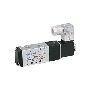 Wholesale 4V100 ~ 400 Series Pneumatic Control Valve , 5 / 2 Way 3 / 2 Way Air Solenoid Valve from china suppliers