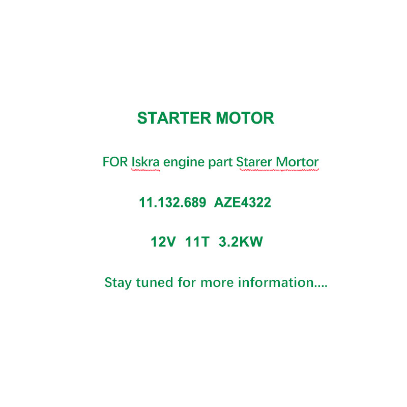12V 11T CW STARTER IS1464,11132689,AZE4322,MS1174,11132558,AZE4310,11132441,AZE4296 11.132.689,11.132.558, 11.132.441