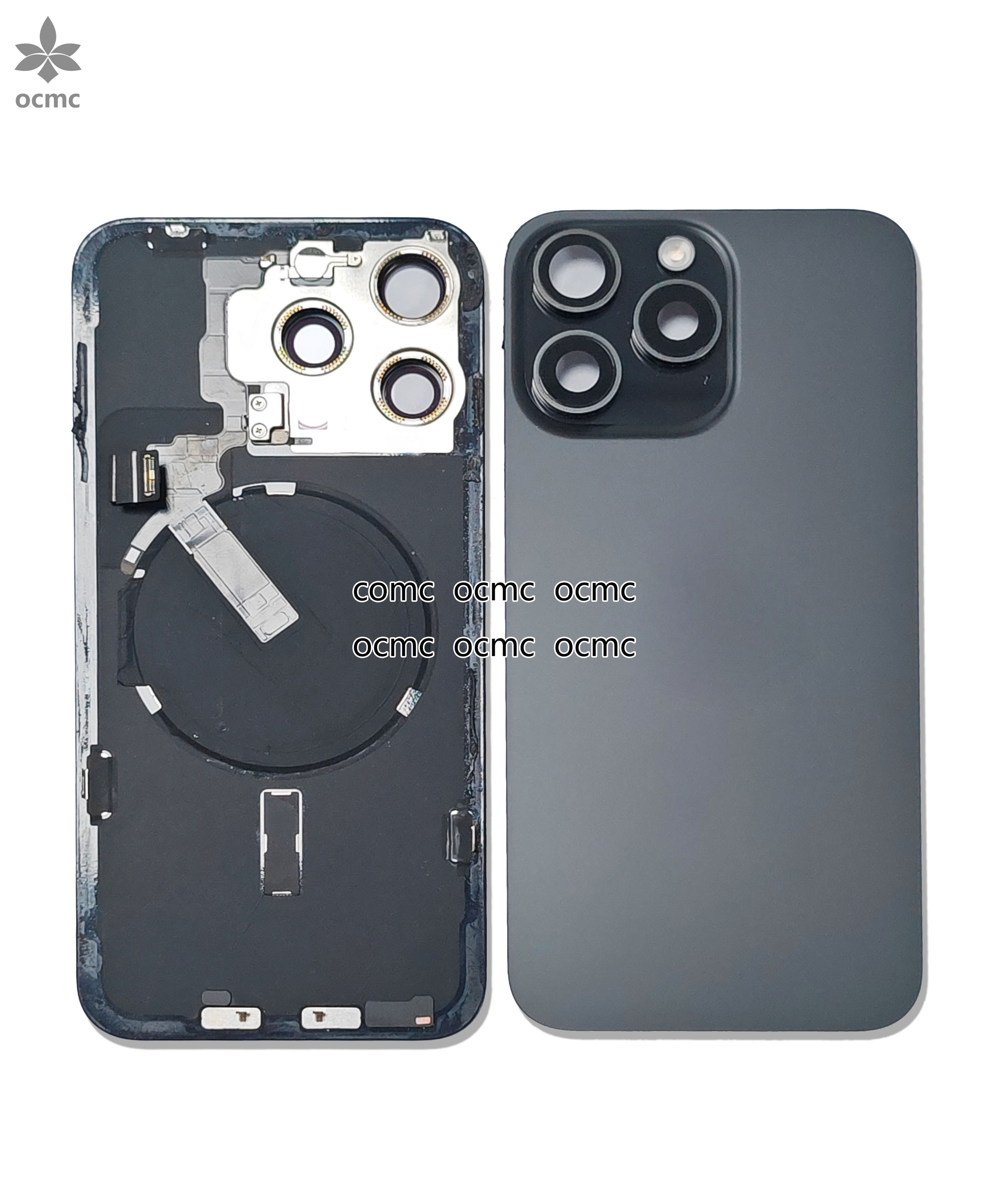 Wireless Charging Back Cover Housing With Nfc For IPhone 15 Pro Max
