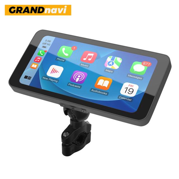 6.3 Inch Touch Screen Motorcycle Gps Navigator Radio Portable for Motorcycle