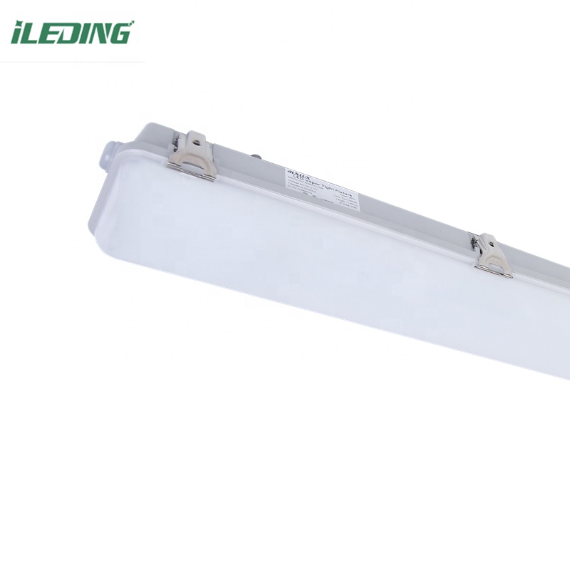 Transparent Polycarbonate Diffuser Tri-proof Fixture for Waterproof Car Washing Garage