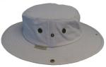 Mens Wide Brim Aussie Sun Hat , Hidden Pocket Beige Wide Brim Hat For Women