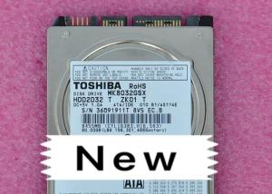 Wholesale MK8032GSX 80G Toshiba Laptop HDD , Toshiba Hard Drive 2.5 Inch SATA Serial Port 5400rpm from china suppliers