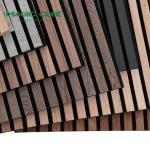 High Density Akupanels Wood Polyester Sound Absorbing Acoustic Wall Panel