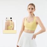 Nylon Water Drop Yoga Bra High-intensity Women Sports Underwear