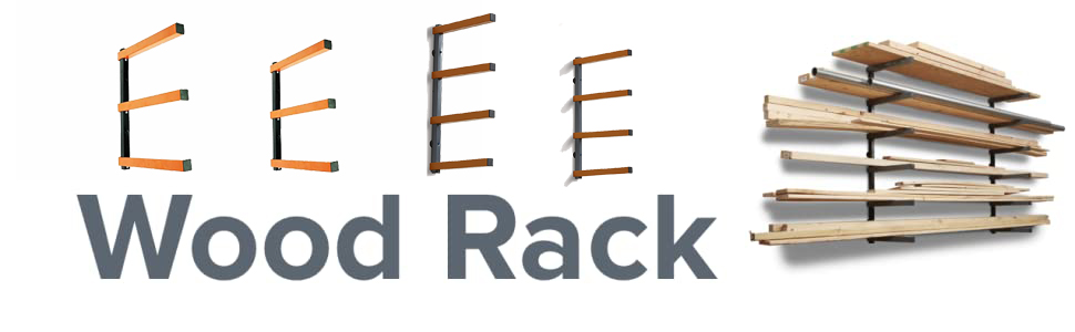 Lumber Storage Metal Rack Wood Rack Organizer Five Layers Detachable