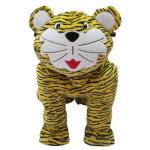 Stuffed animal toy car / playground children by car / square recreational