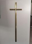 D017 57*16.5cm Gold Color Funeral Casket Cross