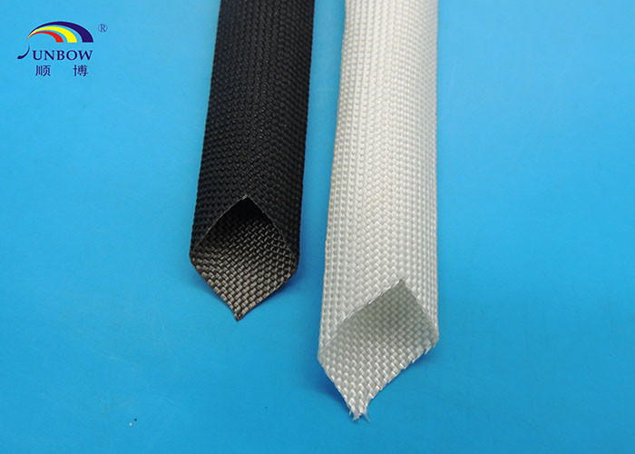 1.2KV Silicone Rubber Coated Fiberglass Braided Sleeving Multi Color for Customized