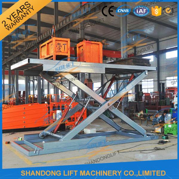 Painting / Galvanizing Surface Treatment Car Scissor Lift 208V / 220V / 380V /