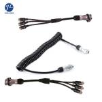 Shakeproof Waterproof Truck Rear View Backup Camera System 7 Core Metal Cable