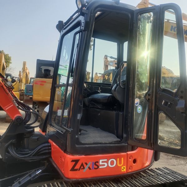 Used ZX50U Hitachi Excavator Hydraulic Digger from Japan