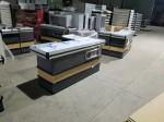 Stainless Steel Supermarket Checkout Counter TGL For Convenience Store OEM