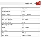 Hair Dryer Brushless DC Motor