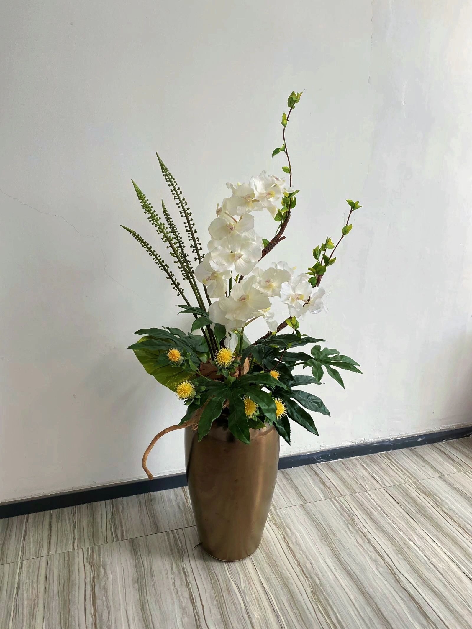 Ground Vase Standing Floor Planter Creates Hotel Commercial Area Standard