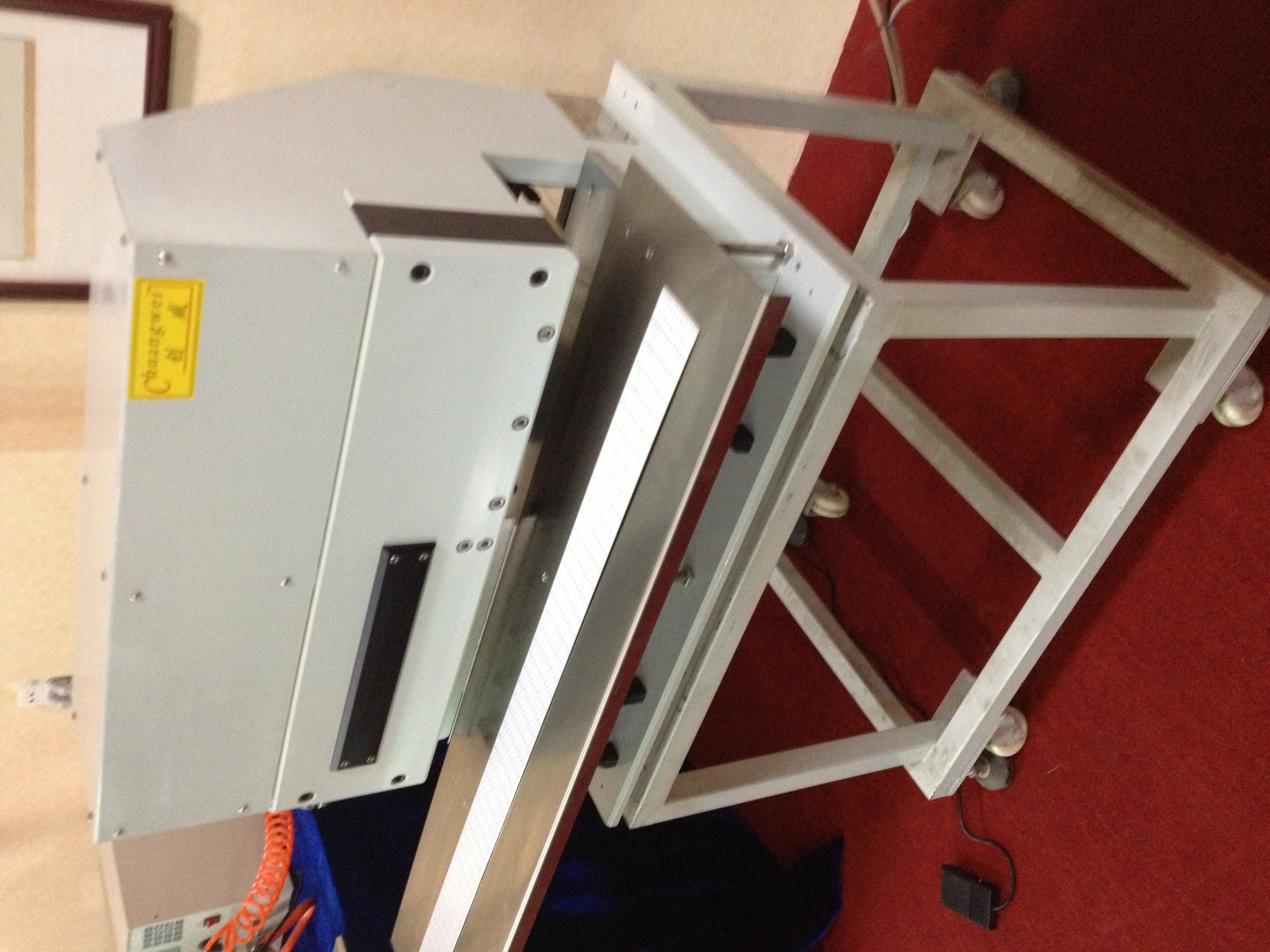Pneumatic Assembly Fr2v White Cut Pcb Depanelizer 2.5mm Thick