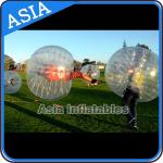 Colorful dot inflatable human bubble soccer , Body zorbing ball , Outdoor