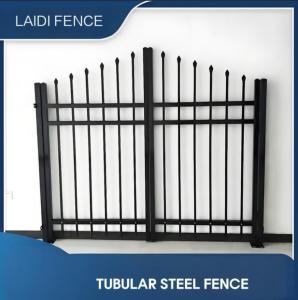 Wholesale Heavy Duty Square Tube Bar Powder Coated Tubular Fencing Garden from china suppliers
