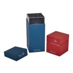 Blue Red Perfume Bottle Boxes 2mm Paperboard Hot Foil Stampping