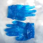 Disposable Vinyl Glovees Hand Blue Food Service PVC Glovees Powder Free Cleaning